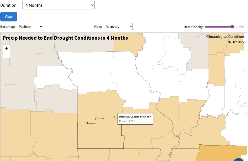 Drought Reduction Tool