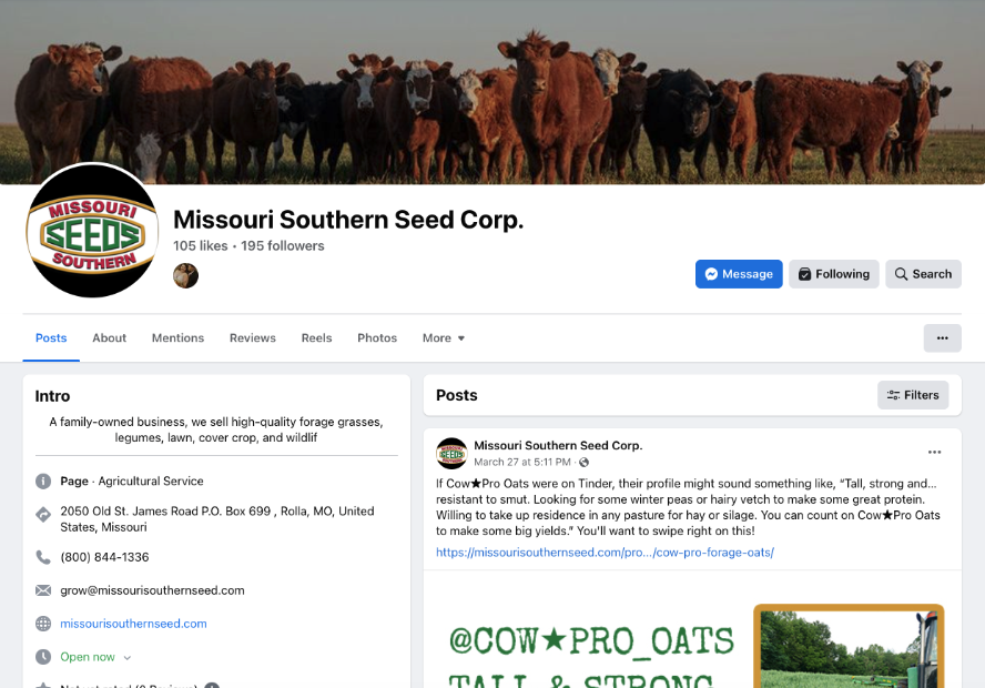 6 Ways to Promote Your Seed Business Missouri Southern Seed